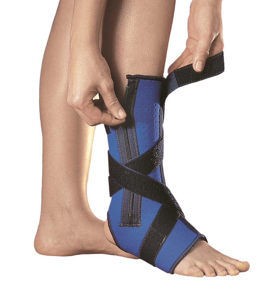 Ankle and calf clearance support