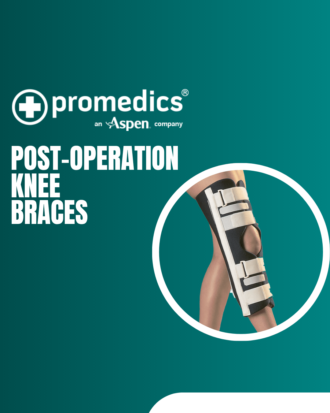 Post-Op Knee Brace view 2 